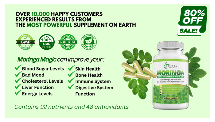 Moringa Magic's Benefits